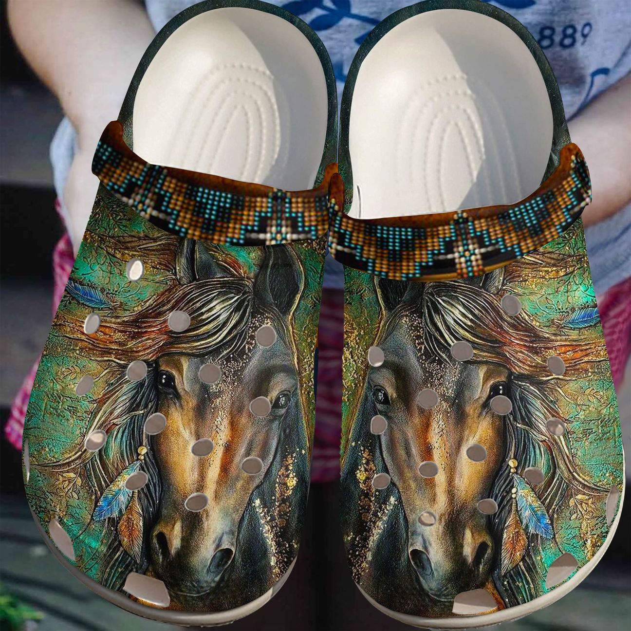 Native Personalized Clog Custom Crocs Comfortablefashion Style Comfortable For Women Men Kid Print 3D Ancient Soul Native Personalized Clog Custom Crocs Comfortablefashion Style Comfortable For Women Men Kid Print 3D Ancient Soul