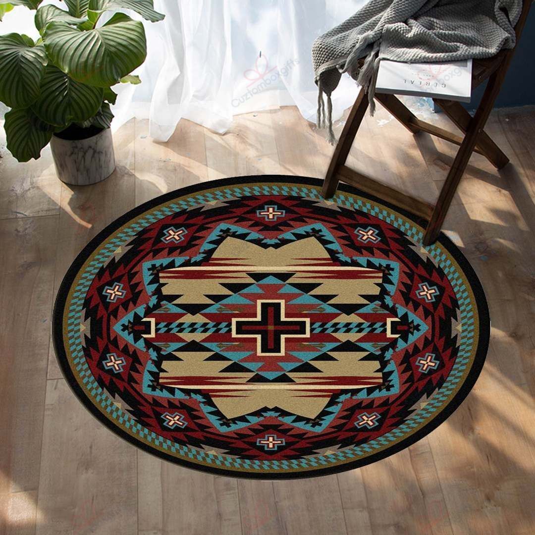 Native Tribes Symbol Native American Round Carpet Floor Rug Living Room Bedroom Decor Round Area Rug Carpet Native Tribes Symbol Native American Round Carpet Floor Rug Living Room Bedroom Decor Round Area Rug Carpet