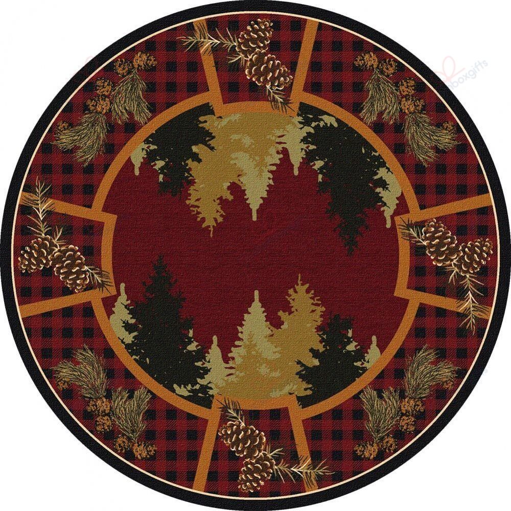 Nature Woods Round Carpet Floor Rug Living Room Bedroom Decor Round Area Rug Carpet Nature Woods Round Carpet Floor Rug Living Room Bedroom Decor Round Area Rug Carpet