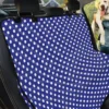 Navy Blue And White Polka Dot Car Back Seat Cover Dog Car Seat Covers - 40547549ddf0