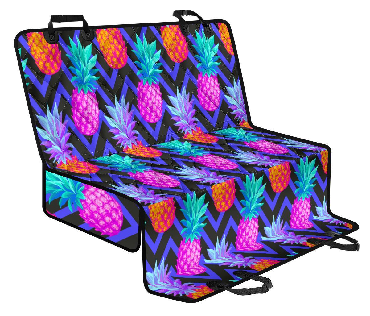 Neon EDM Zig Zag Pineapple Pattern Print Pet Car Back Seat Cover - 3258c1f5ed9a Neon EDM Zig Zag Pineapple Pattern Print Pet Car Back Seat Cover - 3258c1f5ed9a