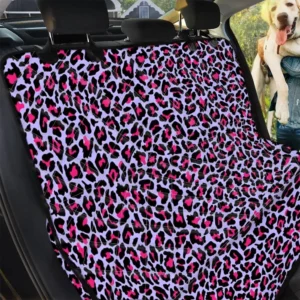 Neon Leopard Pattern Car Back Seat Cover Dog Car Seat Covers - f980190ca7ed