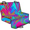 Neon Psychedelic Trippy Print Pet Car Back Seat Cover - 344e6f472a2e
