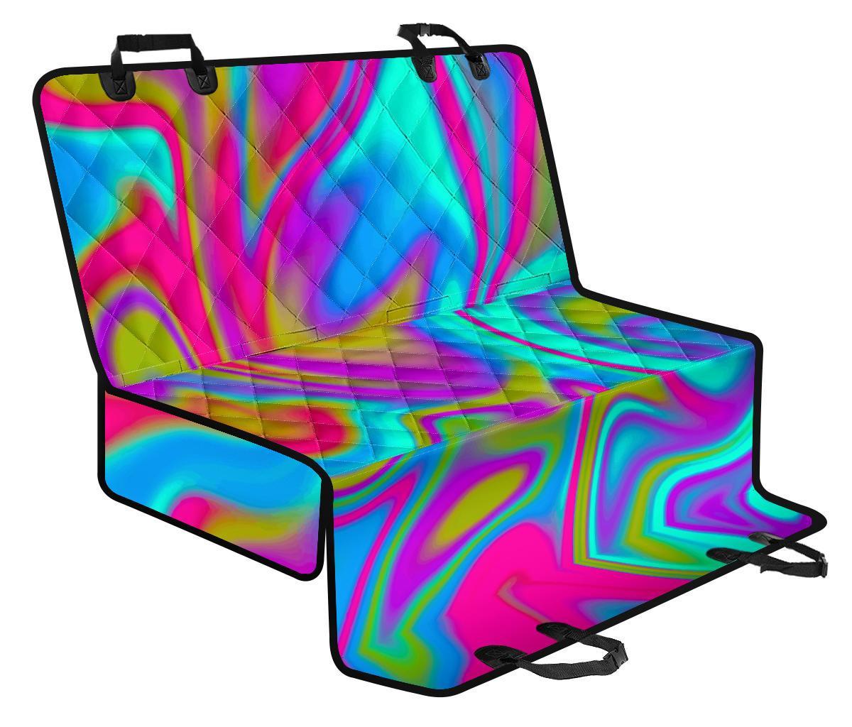 Neon Psychedelic Trippy Print Pet Car Back Seat Cover - 344e6f472a2e Neon Psychedelic Trippy Print Pet Car Back Seat Cover - 344e6f472a2e