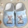 New Funny Husky Crocs Clog Shoes Crocband Clog Comfortable For Mens And Womens