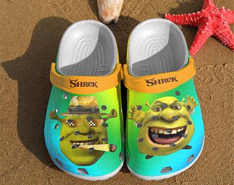 New Shrek Funny Crocs Clog Shoes Crocband Clog Comfortable For Mens And Womens New Shrek Funny Crocs Clog Shoes Crocband Clog Comfortable For Mens And Womens