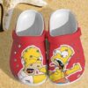 New The Simpson Crocs Clog Shoes Crocband Clog Comfortable For Mens And Womens