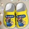 New We Can Do It Pug Crocs Clog Shoes Crocband Clog Comfortable For Mens And Womens