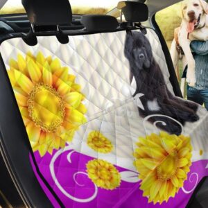 Newfoundland Dog Design Car Back Seat Cover Dog Car Seat Covers - 99e2177f9dca