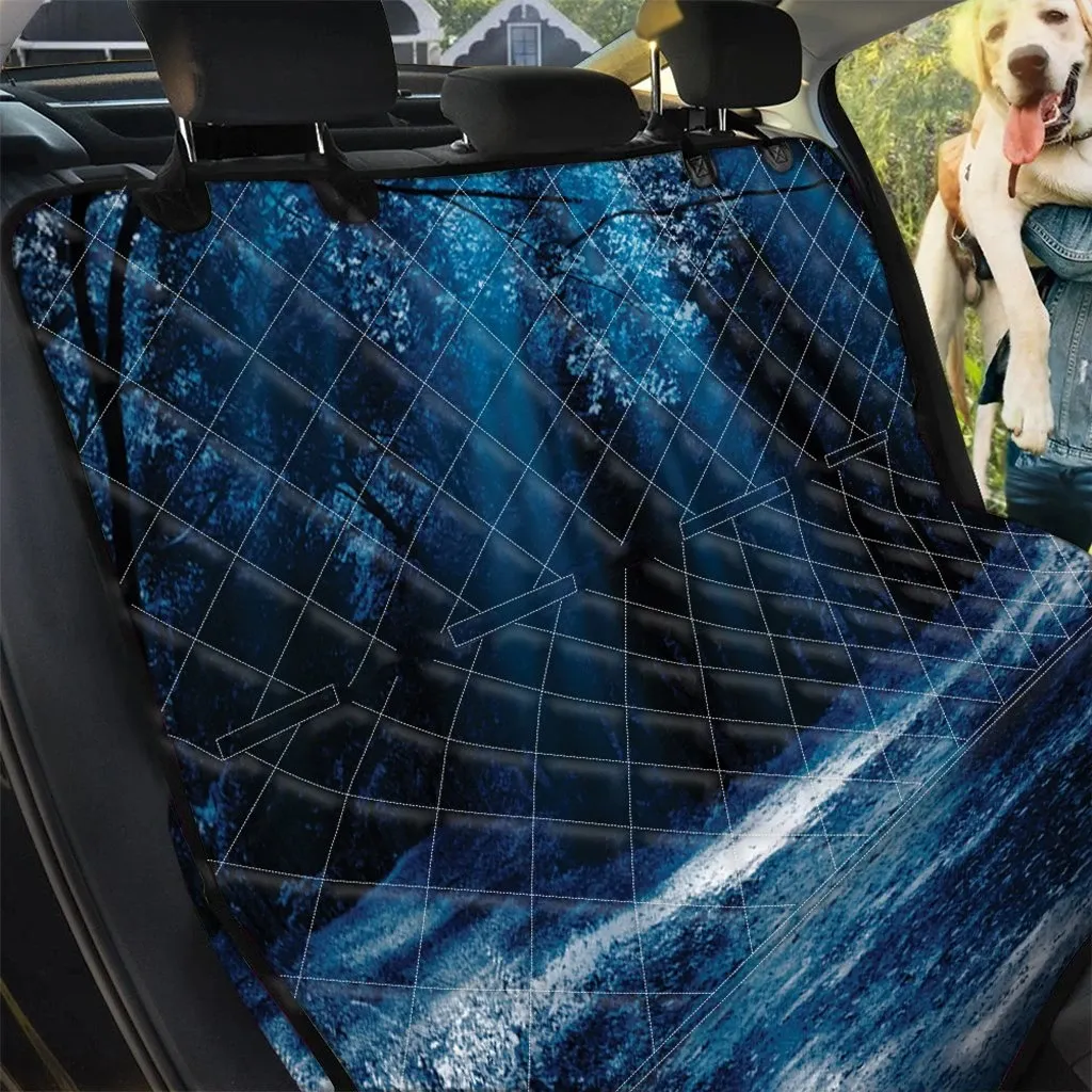 Night Forest And Moon Light Car Back Seat Cover Dog Car Seat Covers - b1a97d652110 Night Forest And Moon Light Car Back Seat Cover Dog Car Seat Covers - b1a97d652110