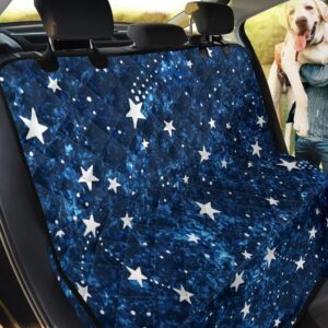 Night Sky Star Pattern Car Back Seat Cover Dog Car Seat Covers - 421d0eba58e1