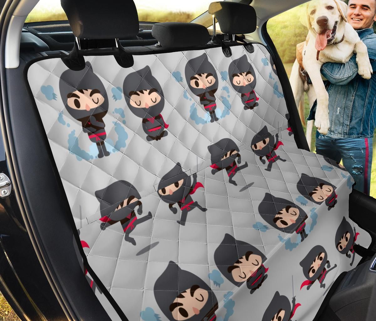 Ninja Pattern Print Car Back Seat Cover Dog Car Seat Covers - 3b647cbd32ca Ninja Pattern Print Car Back Seat Cover Dog Car Seat Covers - 3b647cbd32ca