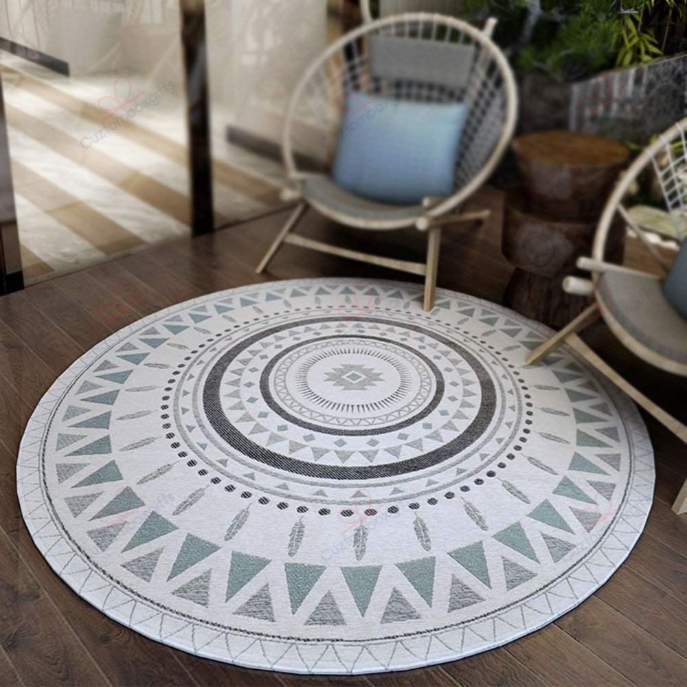 Nordic Round Carpet Floor Rug Living Room Bedroom Decor Round Area Rug Carpet Nordic Round Carpet Floor Rug Living Room Bedroom Decor Round Area Rug Carpet