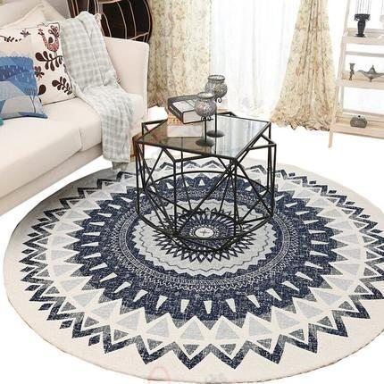 Nordic Style Round Carpet Floor Rug Living Room Bedroom Decor Round Area Rug Carpet Nordic Style Round Carpet Floor Rug Living Room Bedroom Decor Round Area Rug Carpet