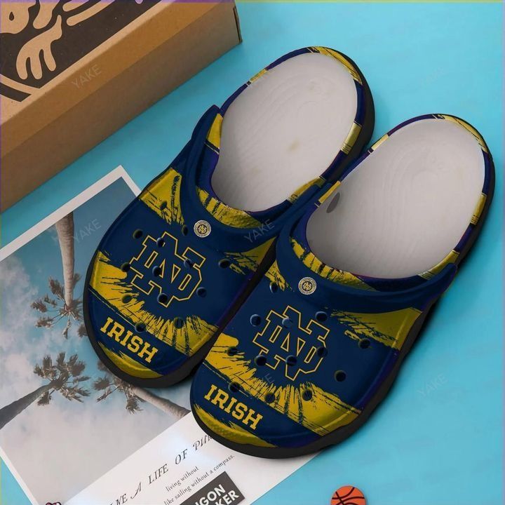Notre Dame Fighting Irish Football Crocband Clog Comfortable For Mens Womens Classic Clog Water Shoes Crocs Shoes Hothot 220920 Notre Dame Fighting Irish Football Crocband Clog Comfortable For Mens Womens Classic Clog Water Shoes Crocs Shoes Hothot 220920