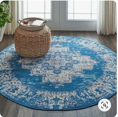 Nourison Grafix Round Carpet Floor Rug Living Room Bedroom Decor Round Area Rug Carpet Nourison Grafix Round Carpet Floor Rug Living Room Bedroom Decor Round Area Rug Carpet