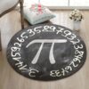 Number Of Pi Round Carpet Floor Rug Living Room Bedroom Decor Round Area Rug Carpet