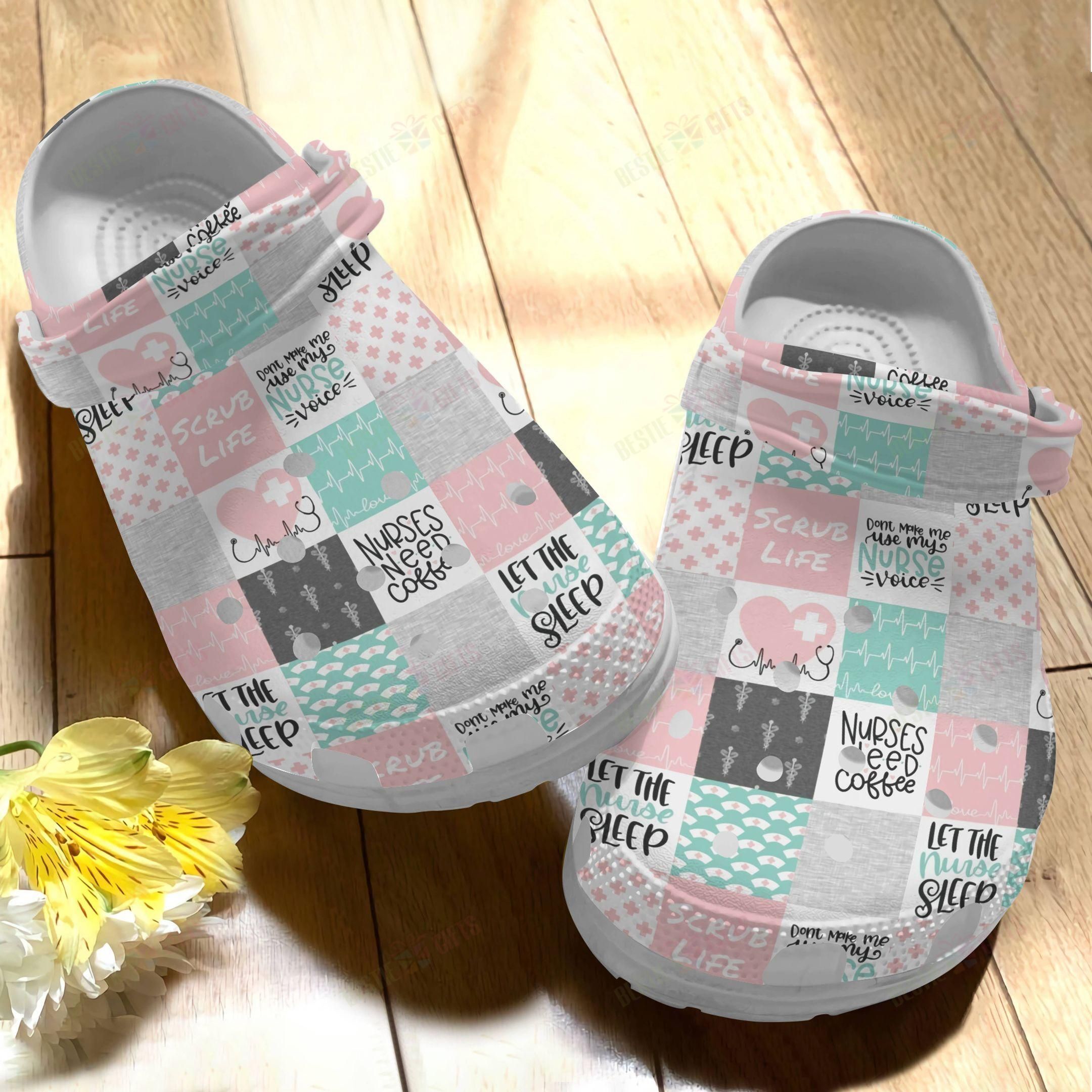 Nurse Crocs Clog Classic Clog Let The Nurse Sleep Shoes Nurse Crocs Clog Classic Clog Let The Nurse Sleep Shoes