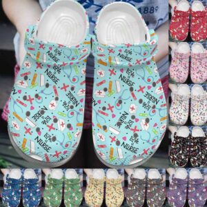 Nurse Crocs Clog Classic Clog Whitesole Love A Nurse Shoes