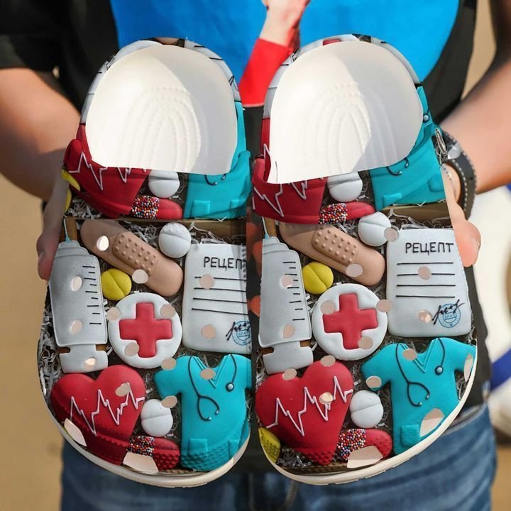 Nurse Heart Love Doctor Crocs Clog Clog Shoes Crocs Clog For Mens And Womens Nurse Heart Love Doctor Crocs Clog Clog Shoes Crocs Clog For Mens And Womens