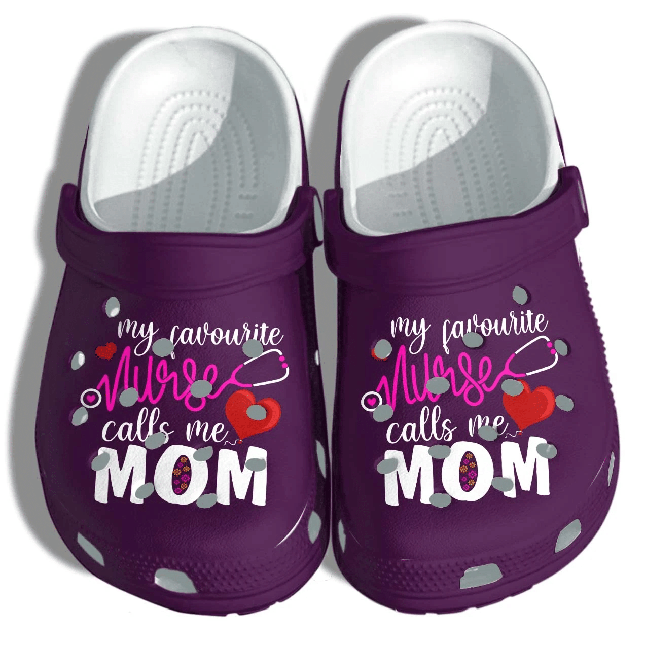 Nurse Mom Shoes Crocs Clog – My Favourite Nurse Call Me Mom Shoes Gifts Nurse Mothers Day Nurse Mom Shoes Crocs Clog – My Favourite Nurse Call Me Mom Shoes Gifts Nurse Mothers Day
