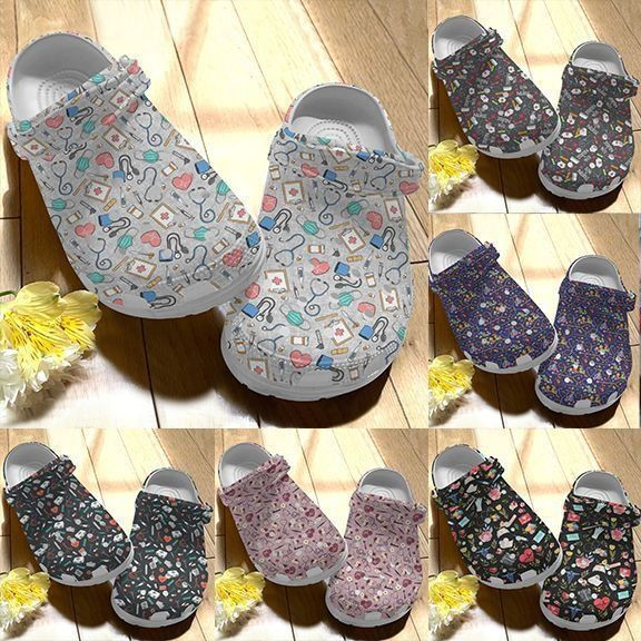 Nurse Personalize Clog Custom Crocs Clog Fashionstyle Comfortable Kid Print 3D Love Care Medical For Mens And Womens Nurse Personalize Clog Custom Crocs Clog Fashionstyle Comfortable Kid Print 3D Love Care Medical For Mens And Womens