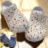 Nurse Personalize Clog Custom Crocs Fashionstyle Comfortable For Women Men Kid Print 3D Nurse Pattern Ver 1