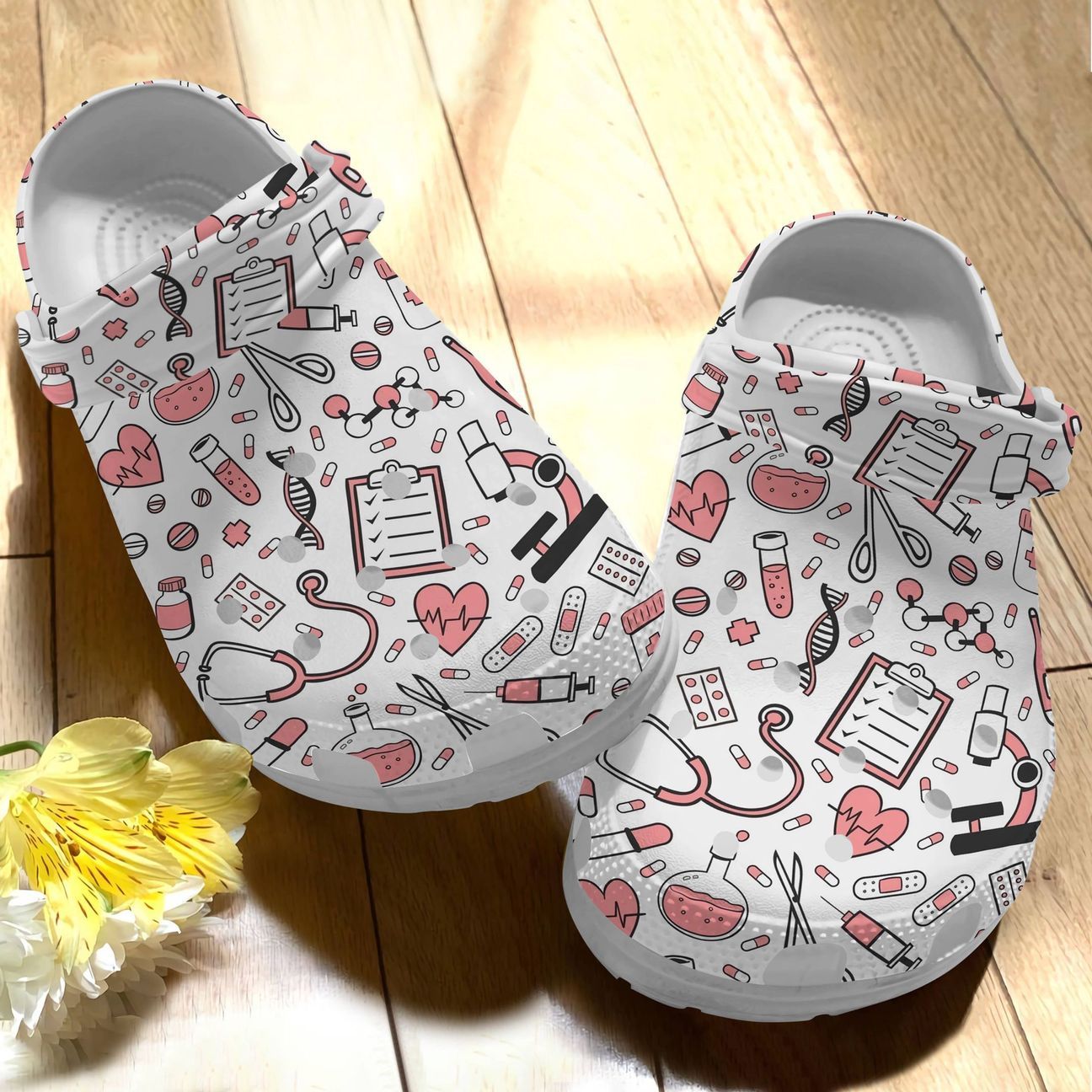 Nurse Personalize Clog Custom Crocs Fashionstyle Comfortable For Women Men Kid Print 3D Nursing Kit Nurse Personalize Clog Custom Crocs Fashionstyle Comfortable For Women Men Kid Print 3D Nursing Kit