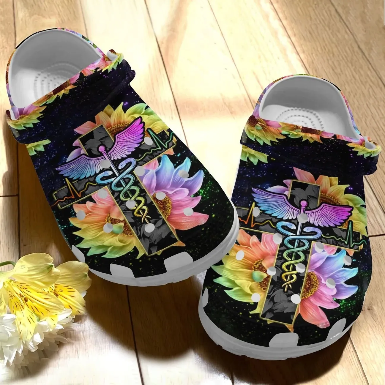 Nurse Personalize Clog Custom Crocs Fashionstyle Comfortable For Women Men Kid Print 3D Whitesole Sparkling Nurse Personalize Clog Custom Crocs Fashionstyle Comfortable For Women Men Kid Print 3D Whitesole Sparkling