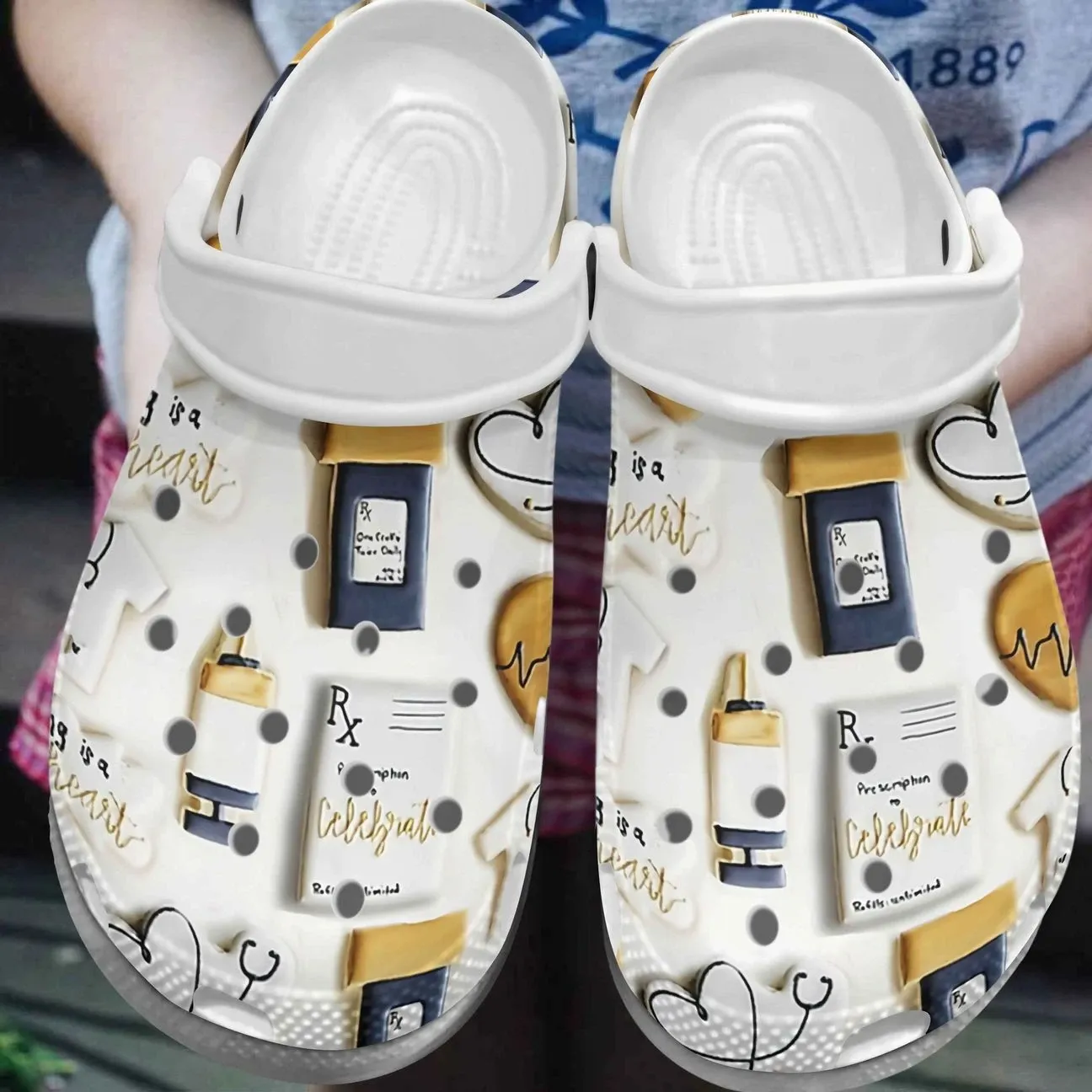 Nurse Personalized Clog Custom Crocs Comfortablefashion Style Comfortable For Women Men Kid Print 3D 3D Nurse Cakes Nurse Personalized Clog Custom Crocs Comfortablefashion Style Comfortable For Women Men Kid Print 3D 3D Nurse Cakes