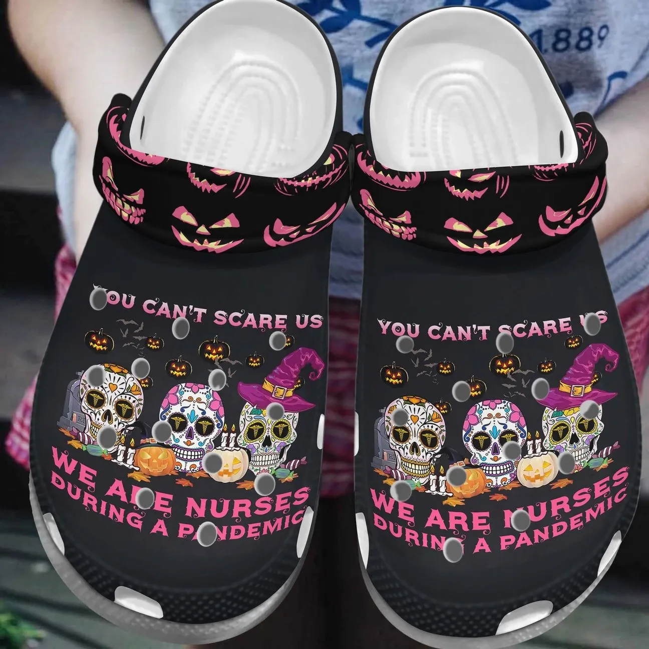 Nurse Personalized Clog Custom Crocs Comfortablefashion Style Comfortable For Women Men Kid Print 3D Nurse Power Nurse Personalized Clog Custom Crocs Comfortablefashion Style Comfortable For Women Men Kid Print 3D Nurse Power