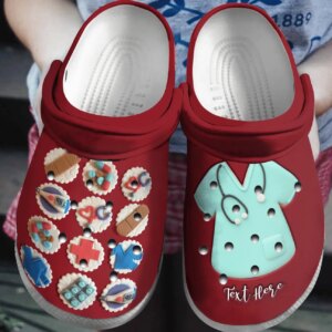 Nurse Personalized Clog Custom Crocs Comfortablefashion Style Comfortable For Women Men Kid Print 3D Nursing