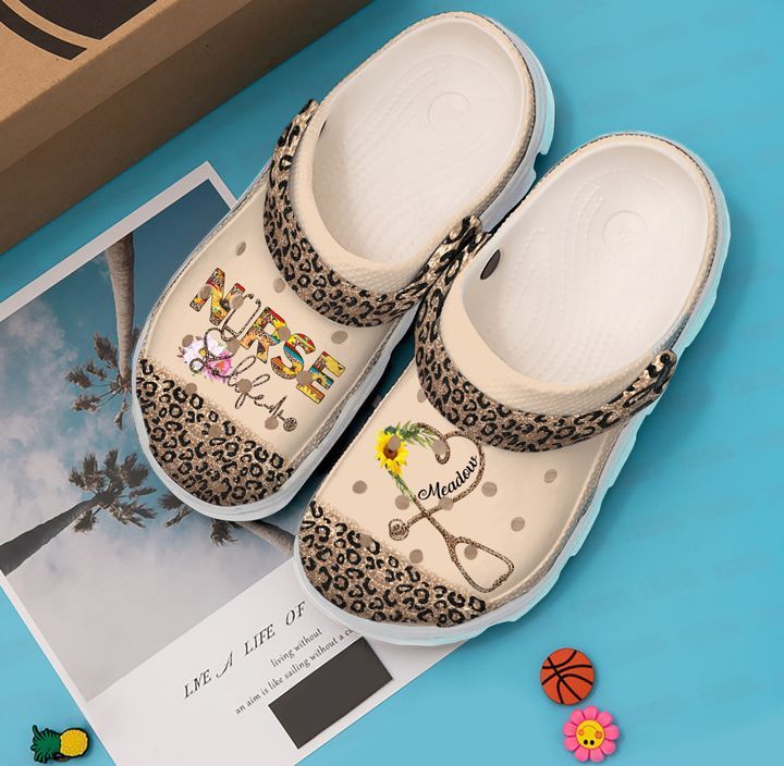 Nurse Personalized Life Leopard Sku 1697 Crocs Crocband Clog Comfortable For Mens Womens Classic Clog Water Shoes Nurse Personalized Life Leopard Sku 1697 Crocs Crocband Clog Comfortable For Mens Womens Classic Clog Water Shoes