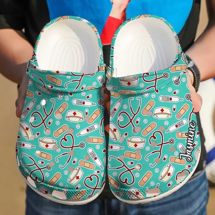 Nurse Personalized Medical Patterns Sku 1641 Crocs Crocband Clog Comfortable For Mens Womens Classic Clog Water Shoes Nurse Personalized Medical Patterns Sku 1641 Crocs Crocband Clog Comfortable For Mens Womens Classic Clog Water Shoes