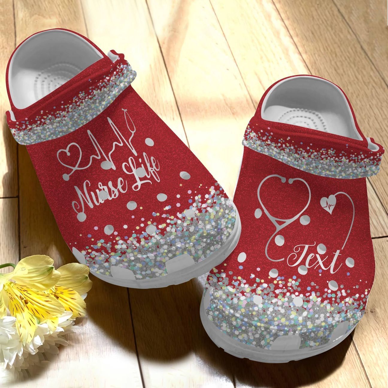 Nurse Personalized Personalize Clog Custom Crocs Fashionstyle Comfortable For Women Men Kid Print 3D Nurse Life Nurse Personalized Personalize Clog Custom Crocs Fashionstyle Comfortable For Women Men Kid Print 3D Nurse Life
