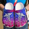 Nurse Personalized Symbol Sku 1648 Crocs Crocband Clog Comfortable For Mens Womens Classic Clog Water Shoes