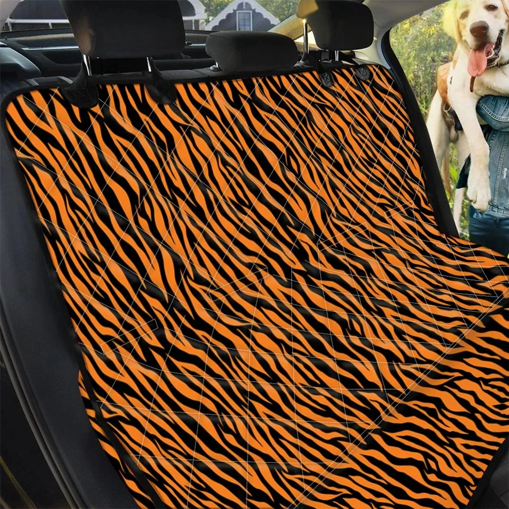 Oảnge And Black Tiger Pattern Car Back Seat Cover Dog Car Seat Covers - b553fb4fe45a Oảnge And Black Tiger Pattern Car Back Seat Cover Dog Car Seat Covers - b553fb4fe45a