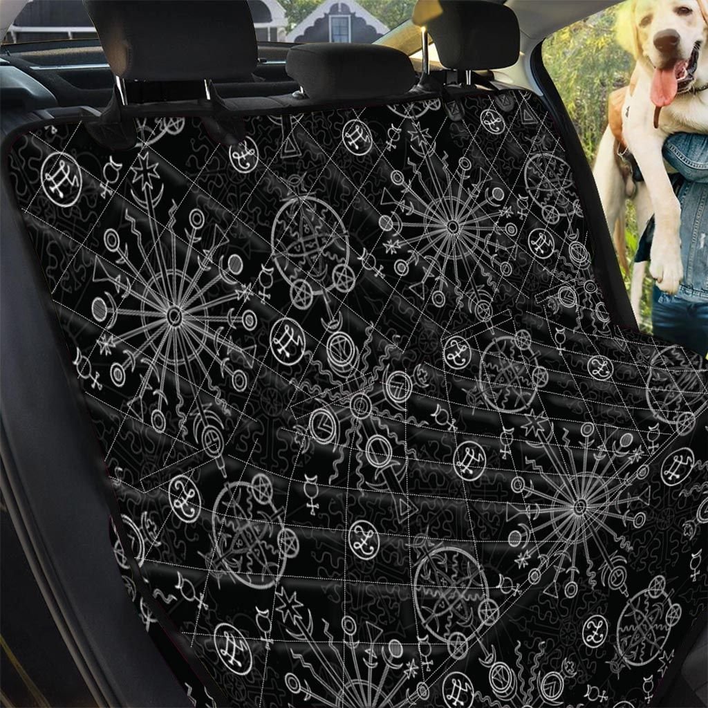 Occult Pattern Car Back Seat Cover Dog Car Seat Covers - 28b3e852073a Occult Pattern Car Back Seat Cover Dog Car Seat Covers - 28b3e852073a