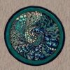 Ocean Waves Round Carpet Floor Rug Living Room Bedroom Decor Round Area Rug Carpet