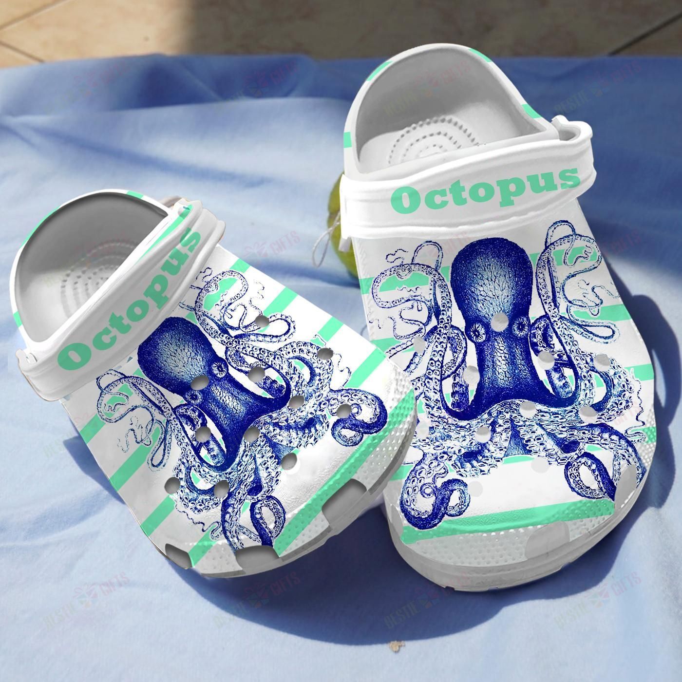 Octopus Crocs Clog Classic Clogs Shoes Octopus Crocs Clog Classic Clogs Shoes