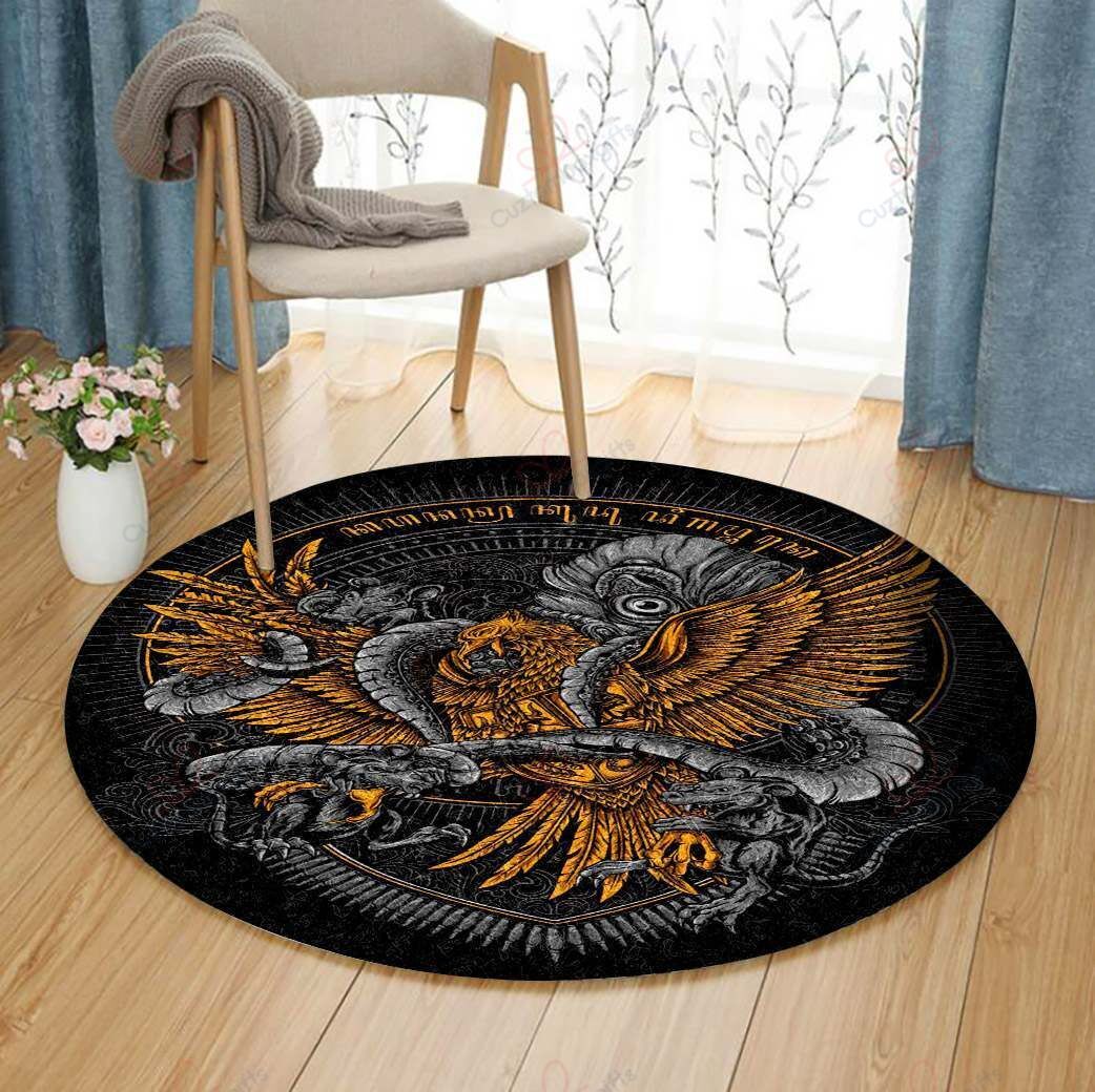 Octopus Mouse Phoenix Round Carpet Floor Rug Living Room Bedroom Decor Round Area Rug Carpet Octopus Mouse Phoenix Round Carpet Floor Rug Living Room Bedroom Decor Round Area Rug Carpet