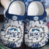 Officially Trending Busch Light Crocs Crocband Clog Comfortable For Mens Womens Classic Clog Water Shoes