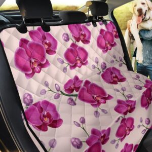 Orchid Is Mother Nature's Masterpiece Car Back Seat Cover Dog Car Seat Covers - 9668f0ac4c9a
