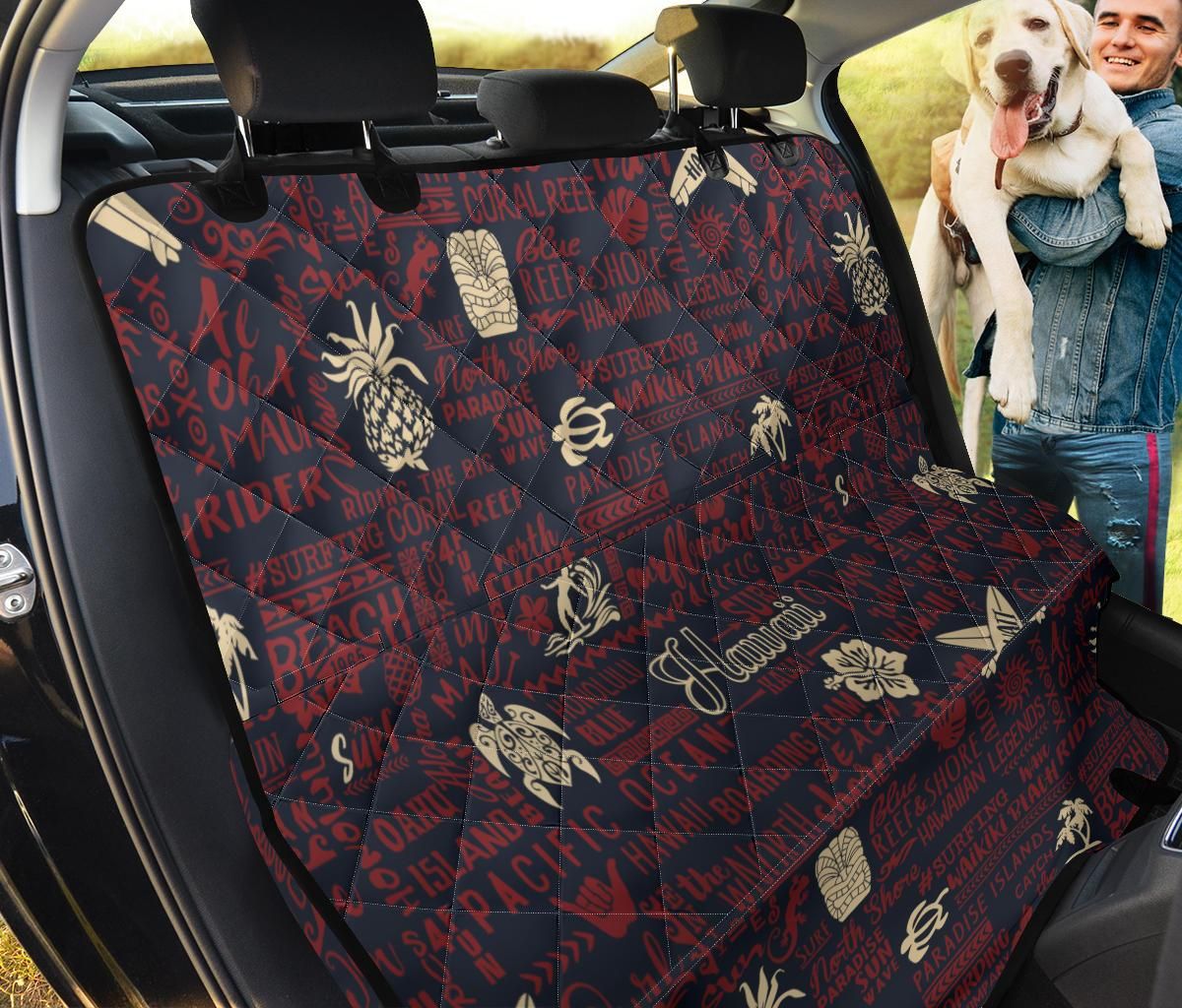 Ornamental Illustration Hawaiian Themed Pattern Design Car Back Seat Cover Dog Car Seat Covers - 3e4dc0fe59d9 Ornamental Illustration Hawaiian Themed Pattern Design Car Back Seat Cover Dog Car Seat Covers - 3e4dc0fe59d9