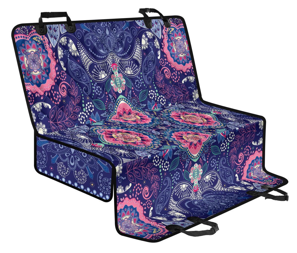 Ornamental Paisley Mandala Print Pet Car Back Seat Cover - a43b103a3234 Ornamental Paisley Mandala Print Pet Car Back Seat Cover - a43b103a3234