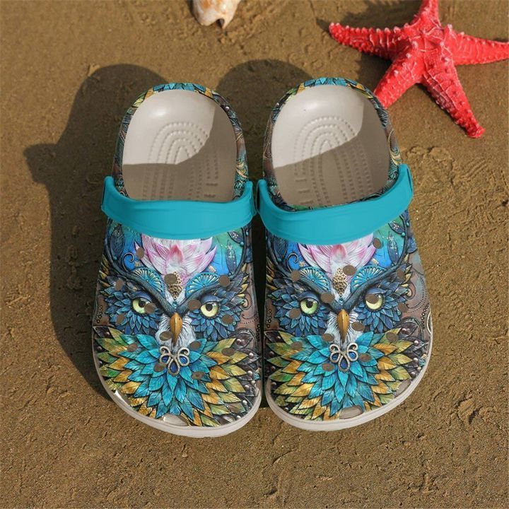 Owl Blue Sku 1729 Crocs Clog Clog Shoes Owl Blue Sku 1729 Crocs Clog Clog Shoes