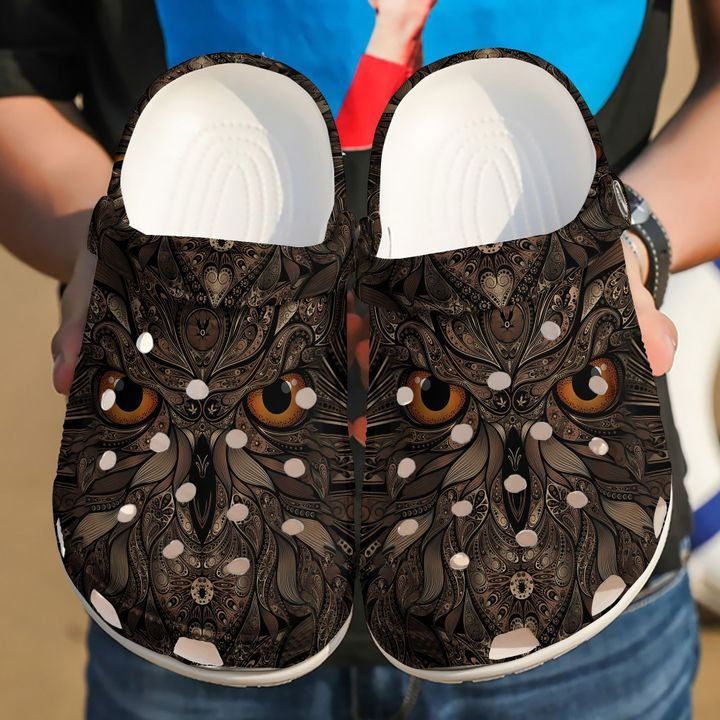 Owl Pattern Sku 1740 Crocs Crocband Clog Comfortable For Mens Womens Classic Clog Water Shoes Owl Pattern Sku 1740 Crocs Crocband Clog Comfortable For Mens Womens Classic Clog Water Shoes