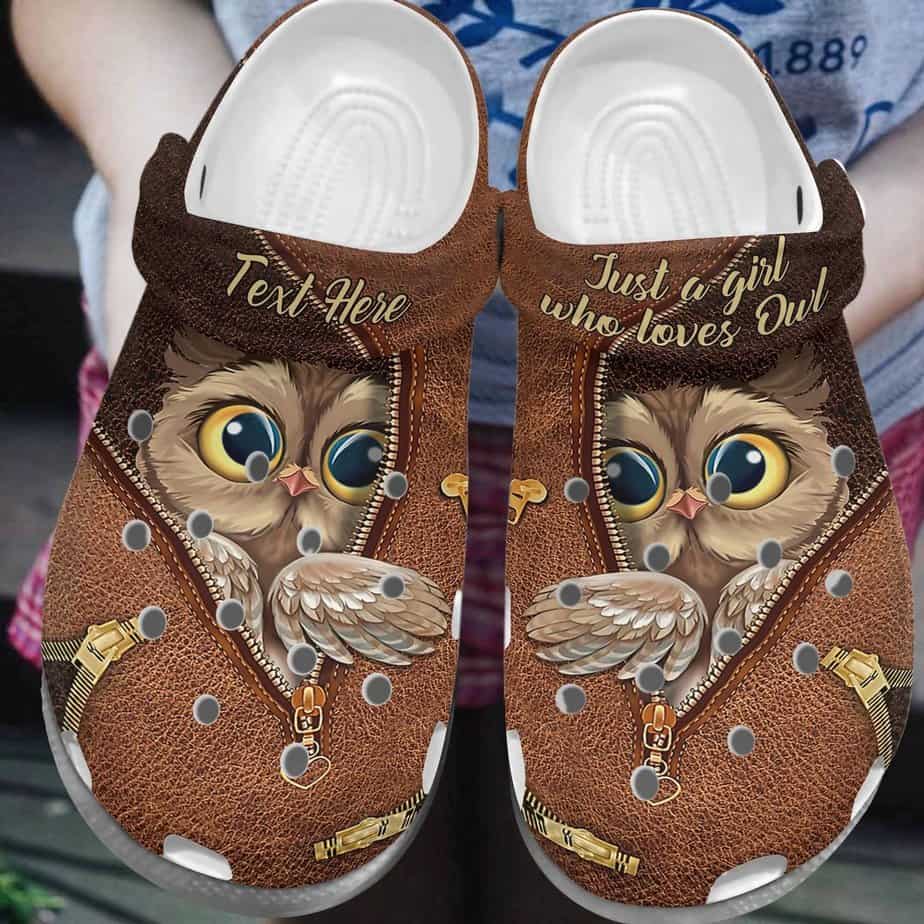 Owl Personalize Clog Owl Personalize Clog