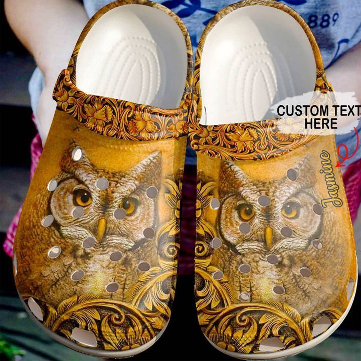 Owl Personalized Carved Sku 1744 Crocs Clog Clog Shoes Owl Personalized Carved Sku 1744 Crocs Clog Clog Shoes