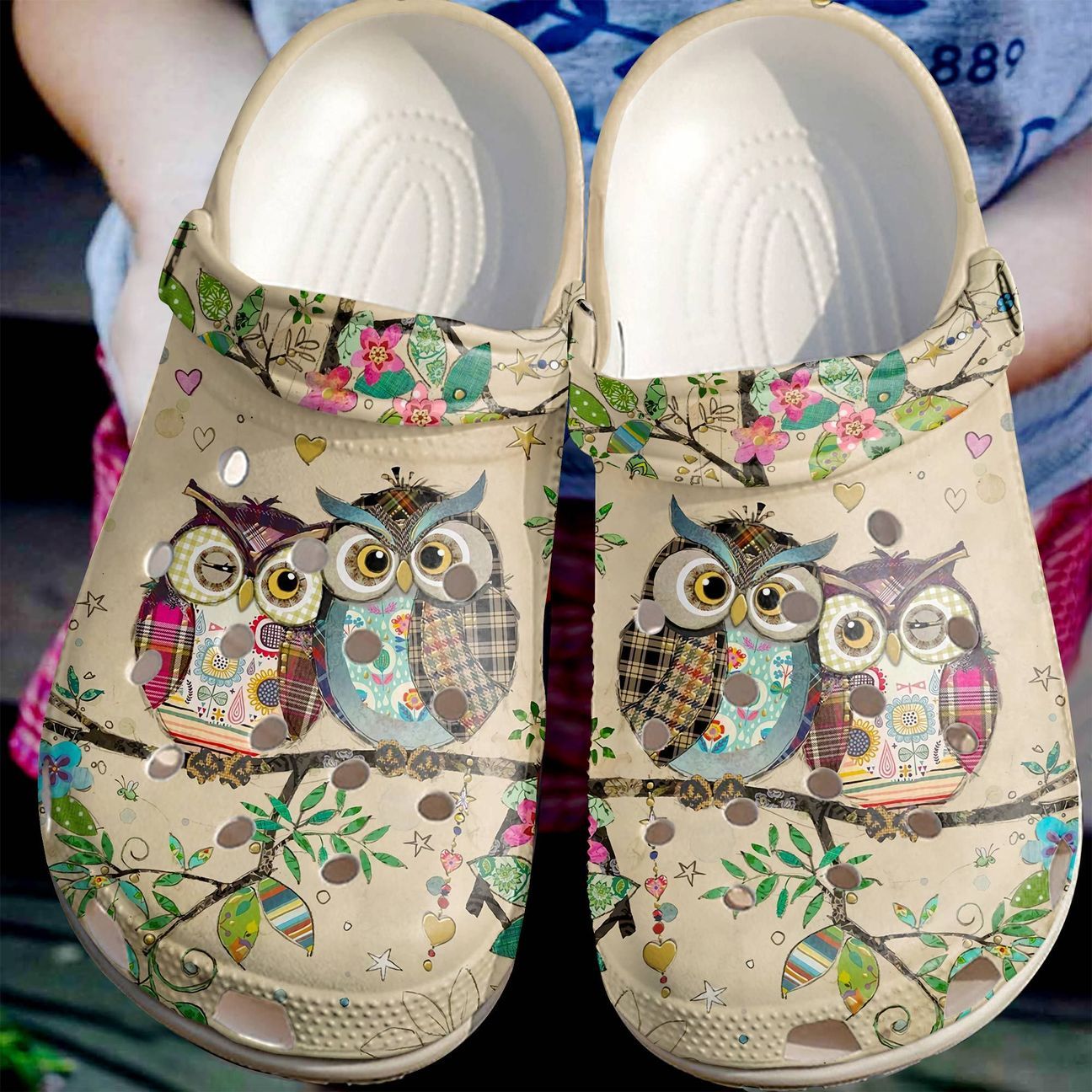 Owl Personalized Clog Custom Crocs Comfortablefashion Style Comfortable For Women Men Kid Print 3D Owl Love Owl Personalized Clog Custom Crocs Comfortablefashion Style Comfortable For Women Men Kid Print 3D Owl Love